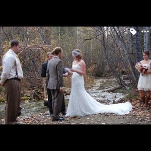 Maggie Sottero Emma Wedding Gown in Off White